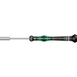 Pro elektroniku a jemnou mechaniku šroubovák s nástrčným klíčem vnější šestihran Wera 2069 05118137001, čepel 60 mm, klíč 5.6 mm, nástrojová ocel