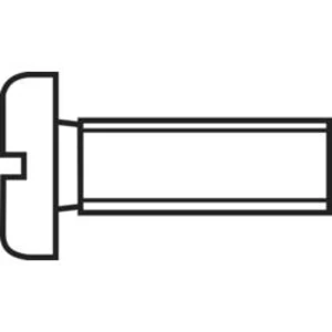 Cylindrické šrouby Toolcraft, DIN 84, 20 ks, M1, 1,4 x 6 mm Cylindrické šrouby Toolcraft, DIN 84, 20 ks, M1, 1,4 x 6 mm