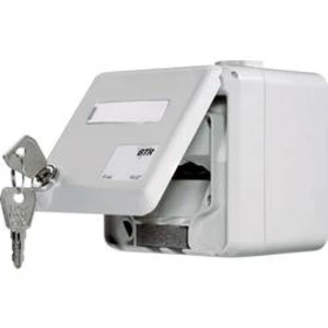 Síťová zásuvka na omítku nevybavený specifikací Metz Connect 1309460003-I, 1309460003-I, 2 porty, šedá