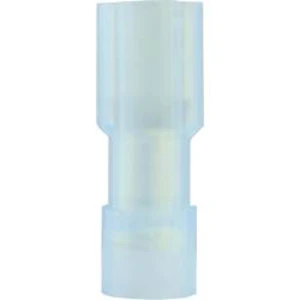 Faston zásuvka Vogt Verbindungstechnik 396505 4.8 mm x 0.5 mm, 180 °, plná izolace, modrá, 1 ks
