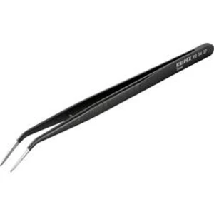 Jemná pinzeta Knipex 92 34 37, špičatý, zahnutý 45°, 155 mm