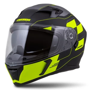 Moto přilba Cassida Integral 3.0 RoxoR  černá matná/žlutá fluo/šedá  XXL (63-64)