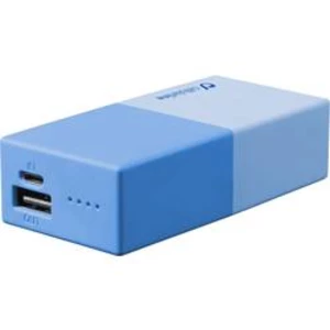 Powerbanka Cellularline Li-Ion akumulátor 5000 mAh, modrá