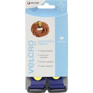 Páska se suchým zipem Velcro VEL-EC60327, modrá, 2 ks