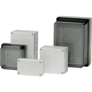 Polykarbonátové pouzdro MNX Fibox, (d x š x v) 180 x 130 x 60 mm, šedá (MNX PCM 150/60 T)