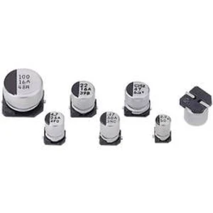 SMD kondenzátor elektrolytický, 10 µF, 16 V, 20 %, 6 x 4 mm