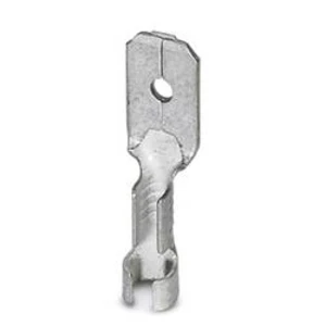 Faston konektor Phoenix Contact 3240162, šířka zástrčky: 6.3 mm, bez izolace, kov, 100 ks