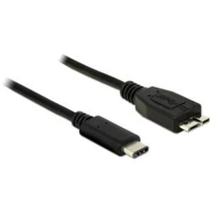 USB 3.0 kabel Delock 83677, 1.00 m, černá