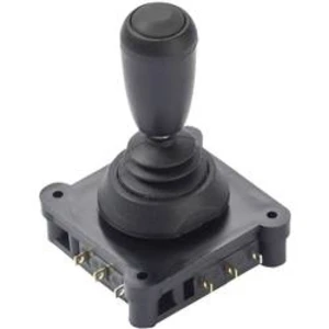 Joystick - otočný přepínač APEM 1D16J1500, kabel bez konektorů, 250 V/AC, IP67, 1 ks