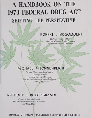 A Handbook on the 1970 Federal Drug Act