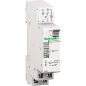 Schodišťový časový spínač montáž na lištu 230 V Schneider Electric 15363