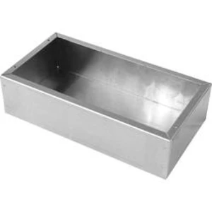 Spodní část skříně Hammond Electronics 1444-95525, 241 mm, hliník, přírodní, 1 ks