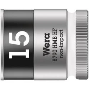 Vložka pro nástrčný klíč Wera 8790 HMB HF, 15 mm, vnější šestihran, 3/8", chrom-vanadová ocel 05003749001