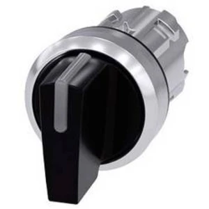 Kloubový spínač Siemens 3SU1052-2BP10-0AA0, otočný přepínač, 2 x 45 °, černá, 1 ks