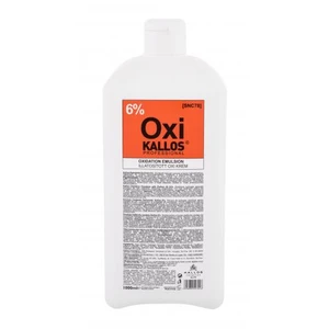 Kallos Cosmetics Oxi 6% 1000 ml farba na vlasy pre ženy na farbené vlasy