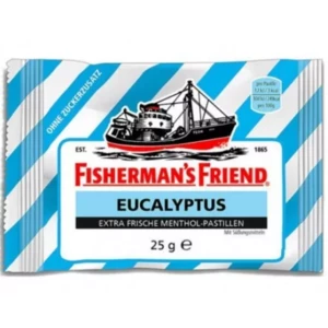 FISHERMANS Friend cukríky dia eukalyptus modré 25 g