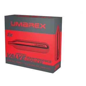 Bombička olejová CO2 12g Umarex® / 1 ks (Barva: Stříbrná)