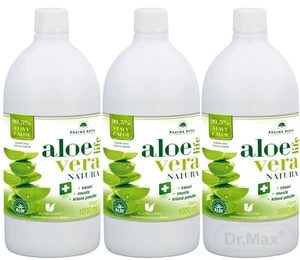 Pharma Activ Aloeveralife NATURA Šťava Z Aloe 99,5% 1000 Ml 2+1