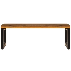 Coffee Table 39.4"x19.7"x13.8" Solid Reclaimed Wood and Steel