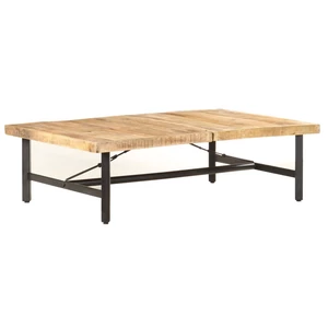 Coffee Table 55.9"x35.4"x16.5" Solid Mango Wood