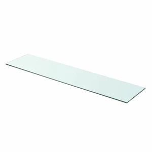 Shelf Panel Glass Clear 35.4"x7.9"