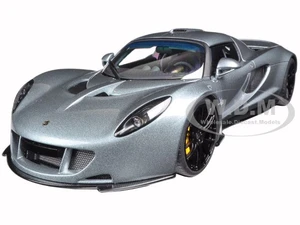 Hennessey Venom GT Silver 1/18 Diecast Model Car by Autoart