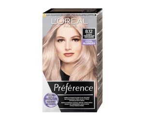Permanentná farba Loréal Préférence 8.12 studená svetlá blond - L’Oréal Paris + darček zadarmo