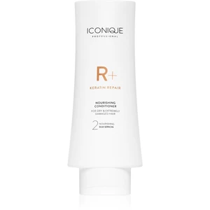 ICONIQUE Professional R+ Keratin repair Nourishing conditioner obnovující kondicionér s keratinem pro suché a poškozené vlasy 200 ml