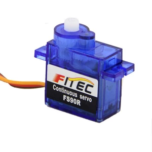 2/4/6pcs Feetech/FITEC 9g Micro Servo 6V 1.5kg/cm Analog 360 Degree Continuous Rotation Servo for Diy RC Helicopter Airp