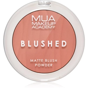 MUA Makeup Academy Blushed Powder Blusher pudrová tvářenka odstín Rose Tea 5 g