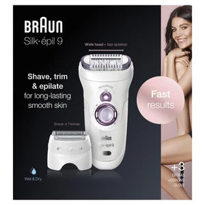 BRAUN Silk-épil 9-710 Fialová