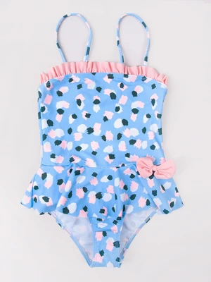 Costume da bagno da ragazza Yoclub Patterned