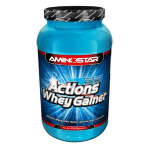 AMINOSTAR Actions whey gainer příchuť čokoláda 1000 g