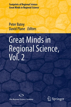 Great Minds in Regional Science, Vol. 2