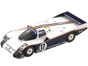 Porsche 962 C 17 Hans-Joachim Stuck - Derek Bell - Al Holbert "Rothmans Porsche" Winner 24 Hours of Le Mans (1987) 1/18 Model Car by Spark