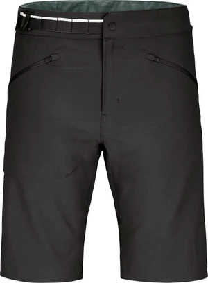 Ortovox Brenta Shorts Mens Black Raven S Pantalones cortos para exteriores