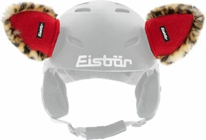 Eisbär Helmet Ears Brown/Red UNI Casco de esquí