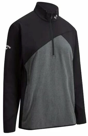 Callaway Aquapel 1/4 Zip Caviar 2XL Sudadera con capucha/Suéter