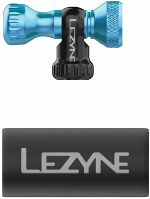 Lezyne Control Drive CO2 Head Only Neoprene Blue/Hi Gloss CO2-Pumpe