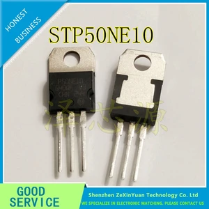 10PCS/LOT STP50NE10 P50NE10 100V 50A TO-220 N CHANNEL FIELD EFFECT