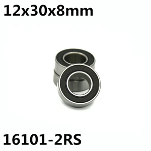 1Pcs 16101-2RS 12x30x8 mm Motor bearing Deep groove ball bearings 16101RS