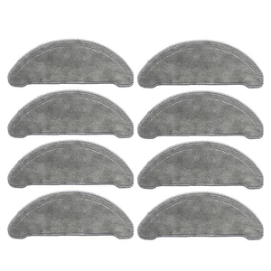8Pcs Replaceble Mops Cloths Accessories Sets Parts For Roidmi EVE Plus Robot Vacuum Cleaner