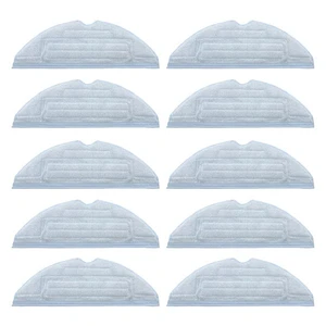 10 Pcs Replacement Mop Rag Compatible for Xiaomi Roborock S7/T7 Plus,Robotic Vacuum Cleaner Spare Parts