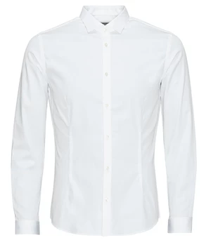 Jack&Jones Pánská košile JJPRPARMA Slim Fit 12097662 White XXL