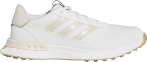 Adidas S2G Spikeless 24 Womens Golf Shoes White/Wonder Quartz/Aluminium 39 1/3