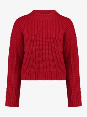 Haily ́s Red Short Sweater Hailys Joy - Women