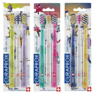 CURAPROX 5460 Ultra soft zimní edice 3 kusy