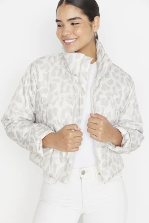 Giacca da donna  Trendyol White leopard