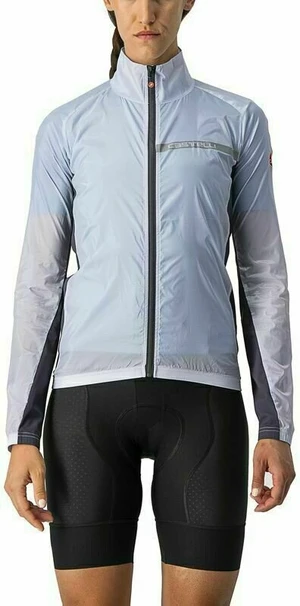 Castelli Squadra Stretch W Jacket Silver Gray/Dark Gray XL Veste