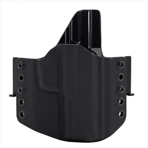 OWB Arex Delta 2 M/X - vonkajšie pištoľové puzdro s polovičným SweatGuardom RH Holsters® – Čierna (Farba: Čierna, Typ uchycení: SpeedLoops)